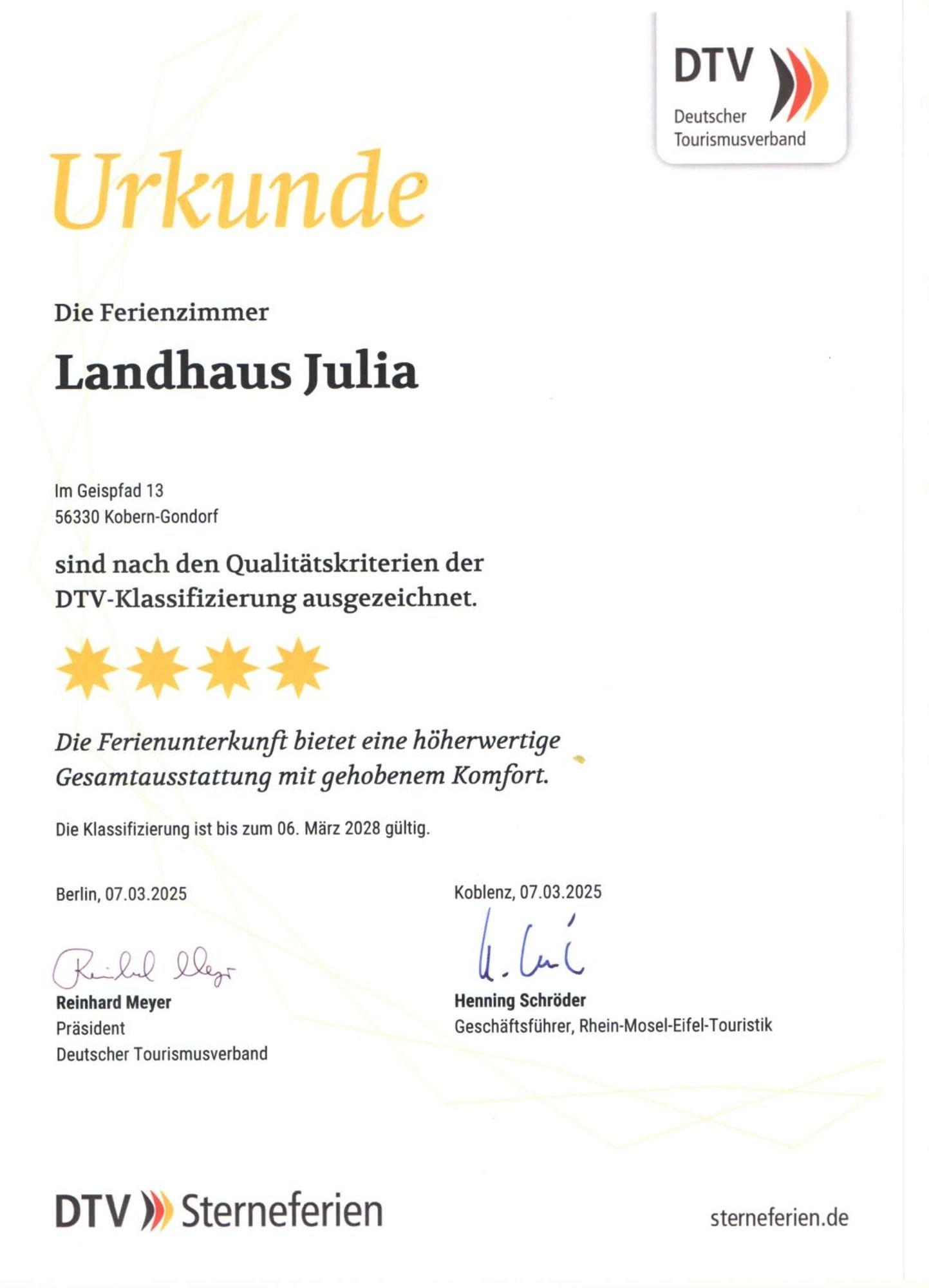 Landhaus Julia Kobern-Gondorf Eksteriør billede